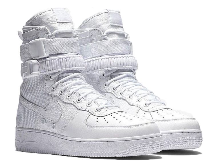 Кроссовки Nike Air Force 1 SF white белые (35-45)