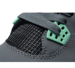 Nike Air Jordan 4 серые с зеленым (35-40)