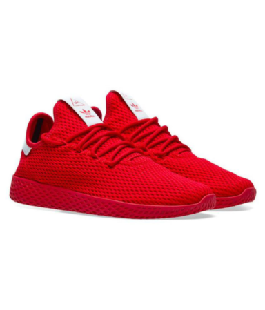 Adidas x Pharrell Williams Tennis Hu красные  (40-44)