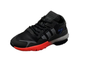 Adidas Nite Jogger черные с серым и красным мужские (40-44)